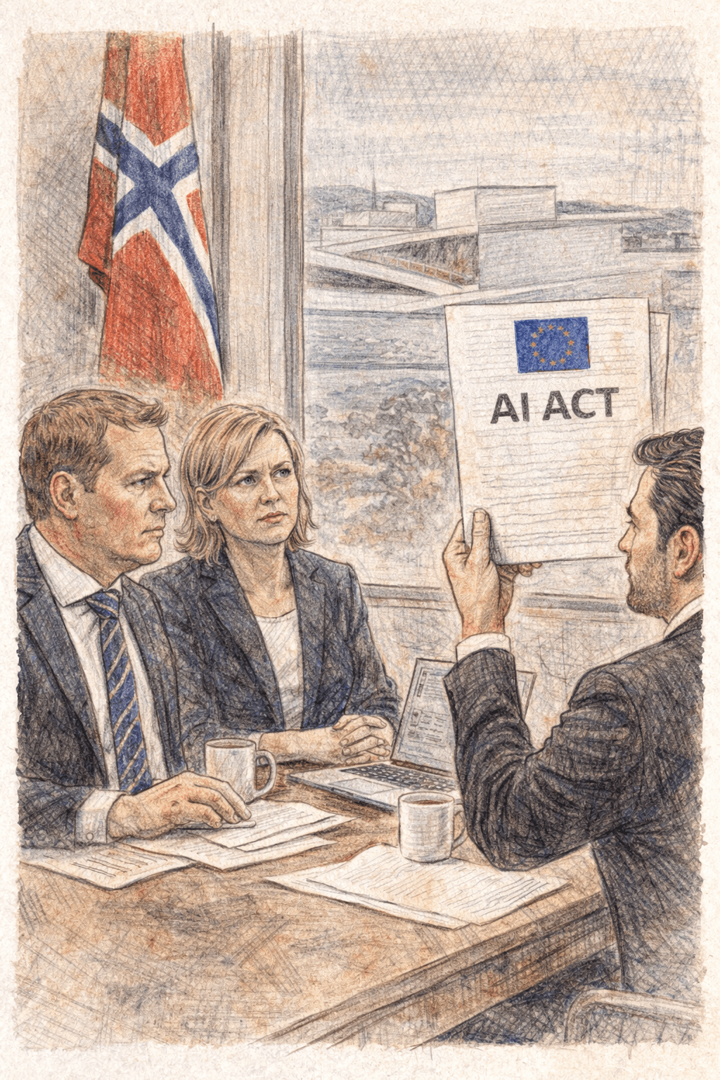 AI Act trer i kraft: Hva norske selskaper må gjøre nå